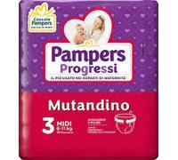 PAMPER PROGRESSI MIDI PZ 21 pannolini 8001090900180
