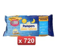 PAMPERS 720 SALVIETTE - SALVIETTE SOLE E LUNA PZ.40 IN 18 CONFEZIONI 0000000445