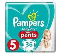 Pampers 81676077 - Pannolino Baby-Dry Pants, colore: Bianco