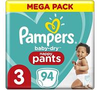 Pampers 81714247 Baby-Dry Pants - Pannolini, colore: Bianco