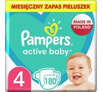 Pampers Active Baby Monthly Pack Boy/Girl 4 180 pc(s)