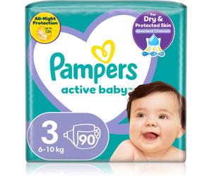 Pampers Active Baby Size 3 pannolino monouso 6-10 kg 90 pz