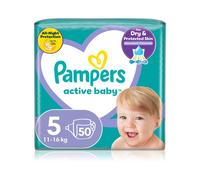 Pampers Active Baby Taglia 5 11-16 kg 50 pezzi - Pannolini