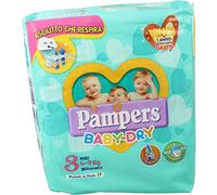 Pampers Baby-Dry 3 Midi 4-9 kg - 20 Pannolini