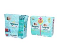 Pampers Baby Dry 7/18kg + Salviette Baby Fresh Pacco Multiplo 1 pz Set