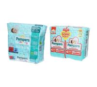 Pampers Baby Dry Mutandino 4 Maxi + Salviette Baby Fresh Pacco Multipl