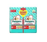 Pampers Baby Dry Mutandino Taglia 8 3XL Pannolini Duopack 24 Pezzi