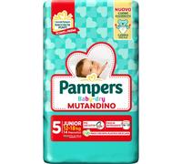 PAMPERS BABY DRY mutandino Taglia JUNIOR-5 (12-18kg) 14PZ