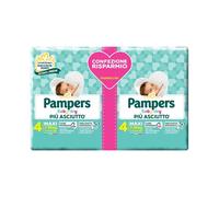 PAMPERS BABY DRY Duo DownCount 4 Maxi 36pz