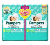 Pampers baby dry pannolino duo downcount junior 32 pezzi