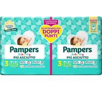 Pampers baby dry pannolino duo downcount midi 40 pezzi