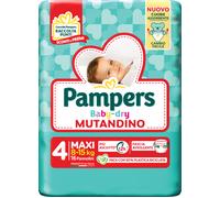 Pamper Baby Dry Mutandina Misura 4 (8-15Kg) 64 Pannolini