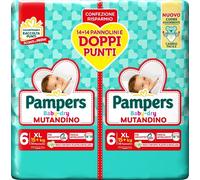 Pampers baby dry pannolino mutandina xl duo downcount 28 pezzi