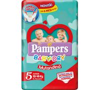 pampers baby-dry Pmp B/d Mut.5 J (12-18kg)14pezzi