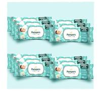Pampers Baby Dry Salviette neonato, 840 unità (12 confezioni) - Salviettine senza Sapone, senza Alcool - con Sistema Igienizzante - Ripristinano il pH naturale della pelle