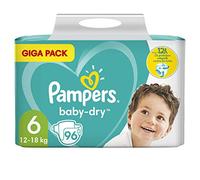 Pampers Baby-Dry Size Protezione 6 Alle 12 Ore Per 13-18Kg - 3010 Gr