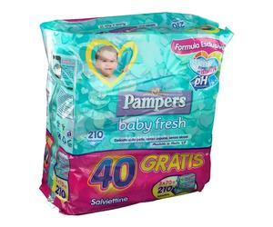 Pampers BABY FRESH FORMULA ESCLUSIVA 210 PEZZI