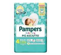 Pampers Baby Dry Pannolini Misura 4 (7-18Kg) 68 Pannolini