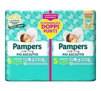 Pampers baby dry pannolino duo downcount junior 32 pezzi
