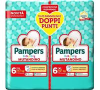 PAMPERS BABY DRY PANNOLINO MUTANDINA EXTRA LARGE DUO 26 PEZZI