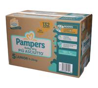 Pampers Esa Baby Dry Junior 132 pz Pannolini