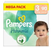 Pampers Harmonie Mega Pack Taglia 3 6-10 kg 90 pezzi - Pannolini