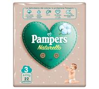 Pampers Naturello Midi Cp Pannolini Per Bambini 22 Pezzi Taglia 3