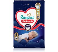 Pampers Night Pants Size 6 pannolini a mutandina usa e getta per la notte 40 pz