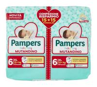 Pampers Pannolini, Baby Dry Mutandino, XL, Confezione da 30