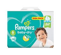 Pampers Pannolini Baby-Dry, taglia 5, 60 pezzi, 92 pannolini Jumbo Pack