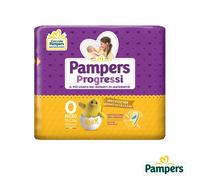 Pampers - Pannolini Progressi Pacco Singolo Taglia 0 Micro 24pz