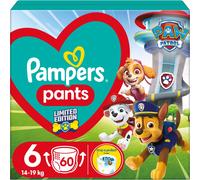 Pampers Pants Paw Patrol Size 6 pannolini a mutandina usa e getta 13-19 kg 60 pz
