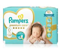 Pampers Premium Care Size 0 pannolino monouso < 3kg 30 pz