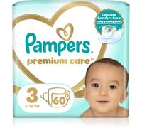 Pampers Premium Care Size 3 pannolino monouso 6-10 kg 60 pz