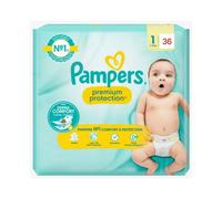 Pampers premium protection No.1 (2-5kg) 36 pannolini
