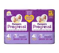 Pampers Progressi Maxi Taglia 4 7-18 Kg 42 Pannolini