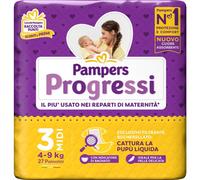 PAMPERS PROGRESSI MIDI 27 PEZZI