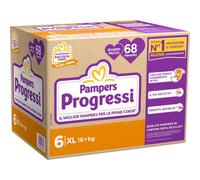 PAMPERS Progressi 68 pannolini Taglia 6+ dai 16kg