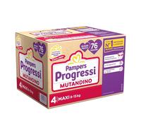 Pampers progressi mutandino maxi quadri pacco x76