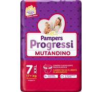 PAMPERS Progressi Mutandino Taglia 7-XXL dai 17kg - 15 pezzi