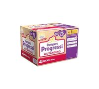 Pampers progressi mutandino maxi quadri pacco x76