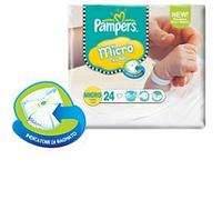 Pampers PAMPERS MICRO PANNOLINI PER BAMBINI 24 PEZZI