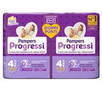 Pampers Progressi Maxi Taglia 4 7-18 Kg 42 Pannolini