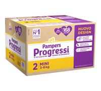 Pampers progressi pentapack tg.2 mini da 140 pannolini