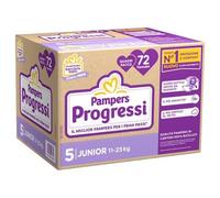 PAMPERS PROGRESSI QUADRI JUNIOR X 72