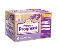 PAMPERS PROGRESSI QUADRI PACK MAXI 84 PANNOLINI