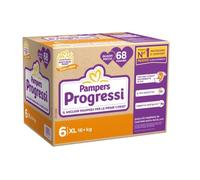 Pampers Progressi Quadri Pannolini Extralarge Taglia 6 (16+ kg) Offerta 68 Panno