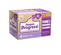 Pampers Progressi Quadri Pannolini Maxi Taglia 4 (7-18 kg) Offerta 84 Pannolini
