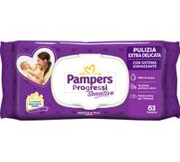 2 Conf (126 Salviettine Igienizzanti) Pampers Progressi Sensitive Salviette