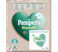 PAMPERS PROTEZIONE PURA NATURELLO MIDI CP 22 PEZZI